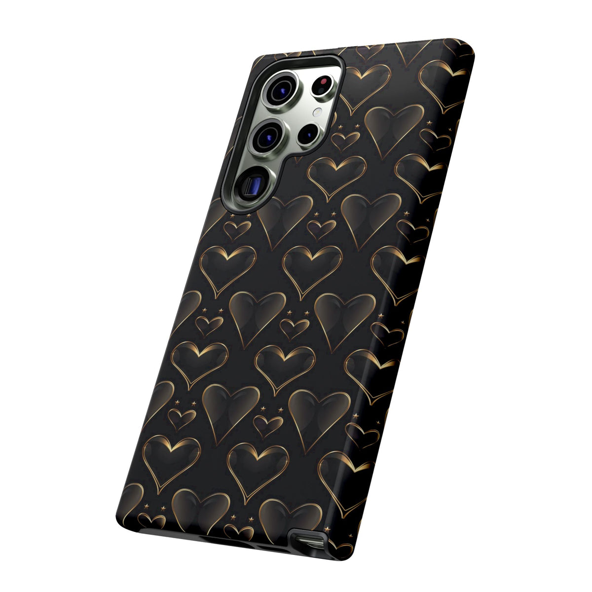 Heart Pattern Phone Case – Stylish & Loving Design for Your Device 362