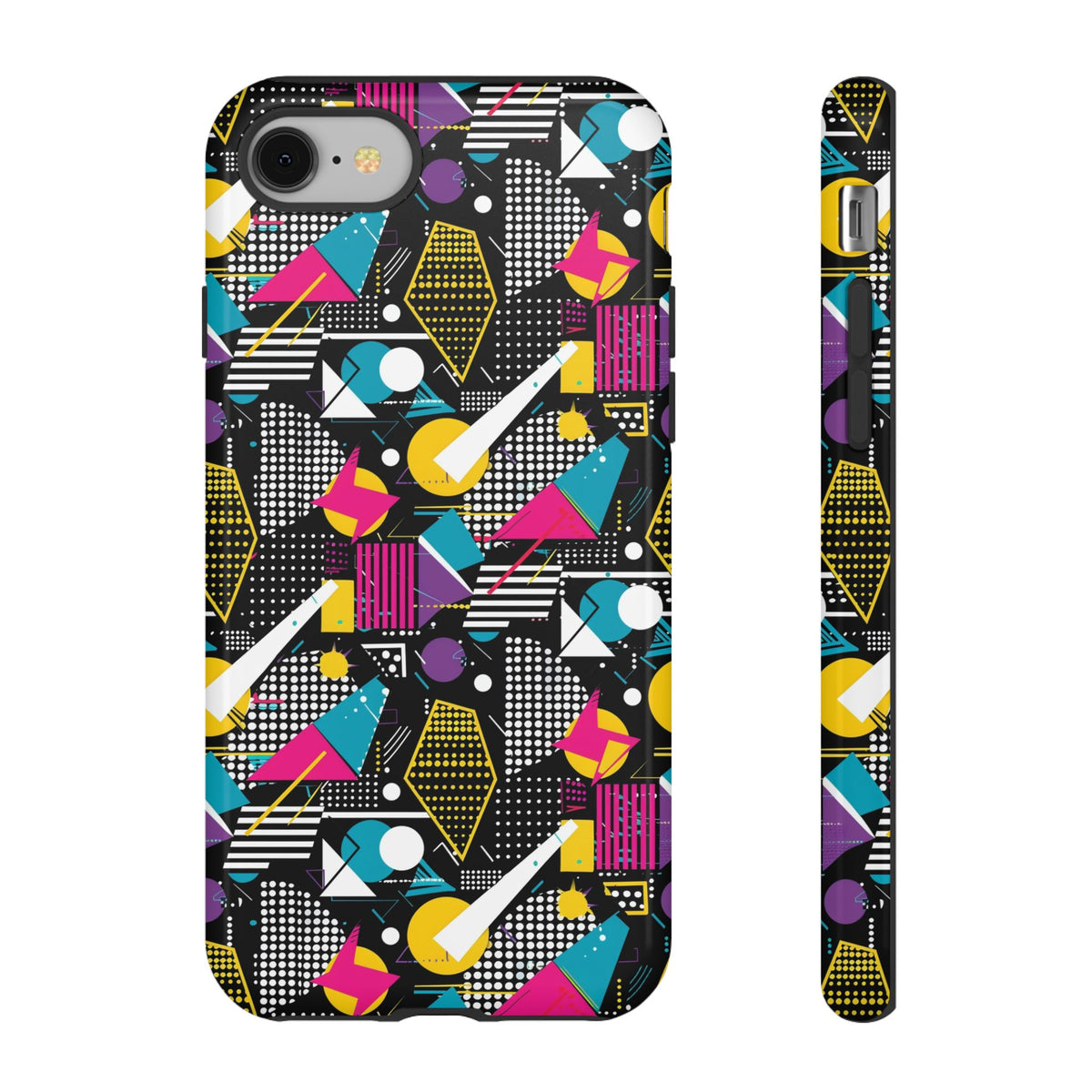 Retro 80s Seamless Phone Case – Vintage Style Meets Modern Protection 173