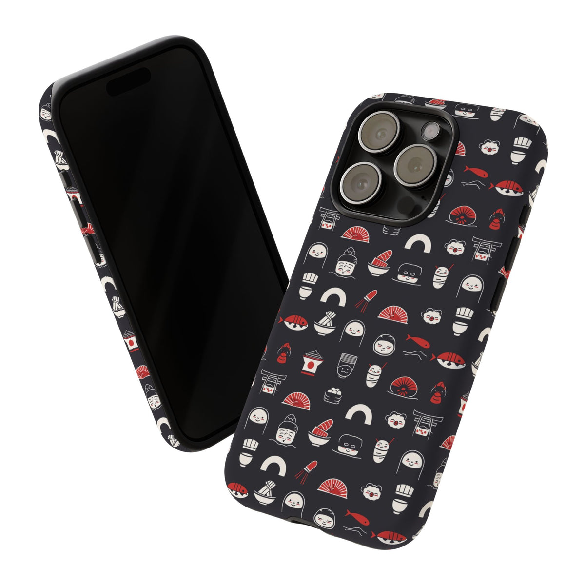 Japanese Pattern Phone Case – Elegant & Timeless Design for Your Phone 456