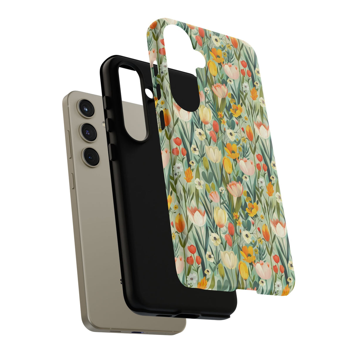 Spring Pattern Phone Case – Fresh & Vibrant Design for Your Phone 396