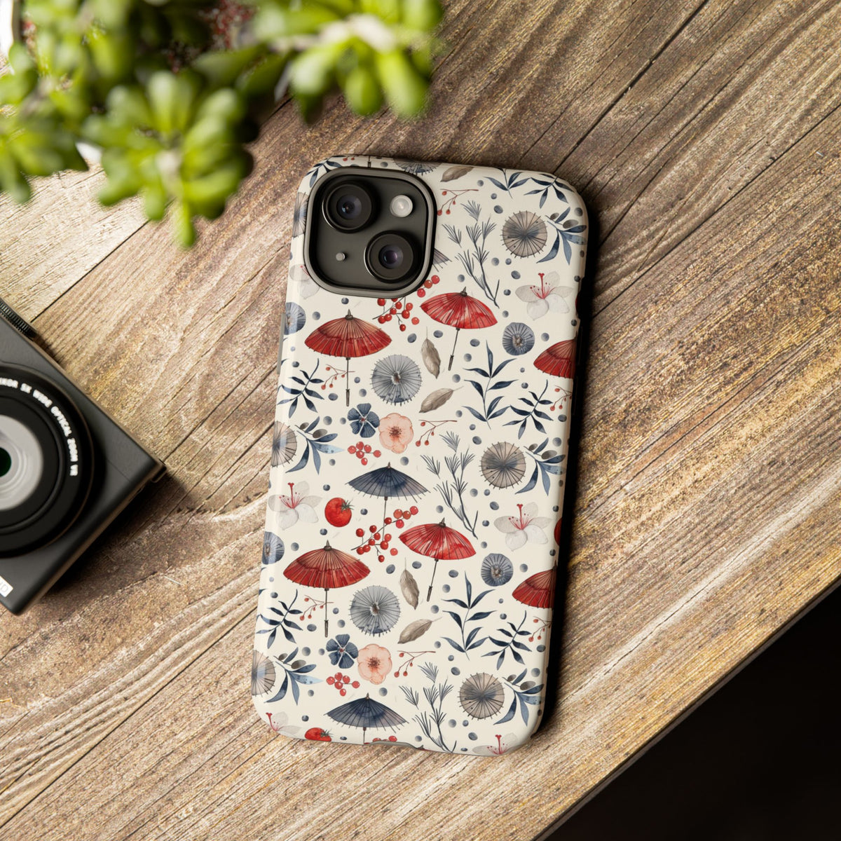 Japanese Pattern Phone Case – Elegant & Timeless Design for Your Phone 137