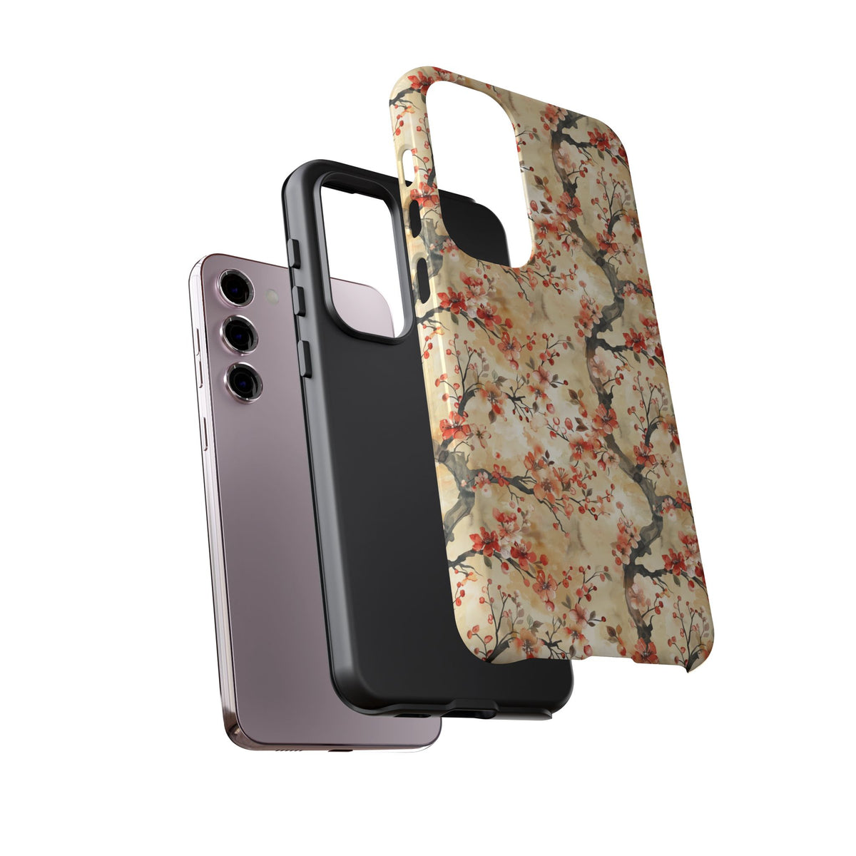 Japanese Pattern Phone Case – Elegant & Timeless Design for Your Phone 007