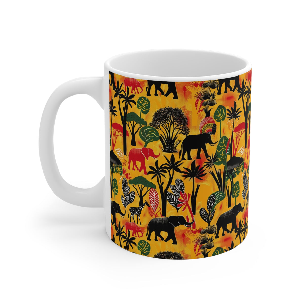 All-Over African Pattern Coffee Mug 699