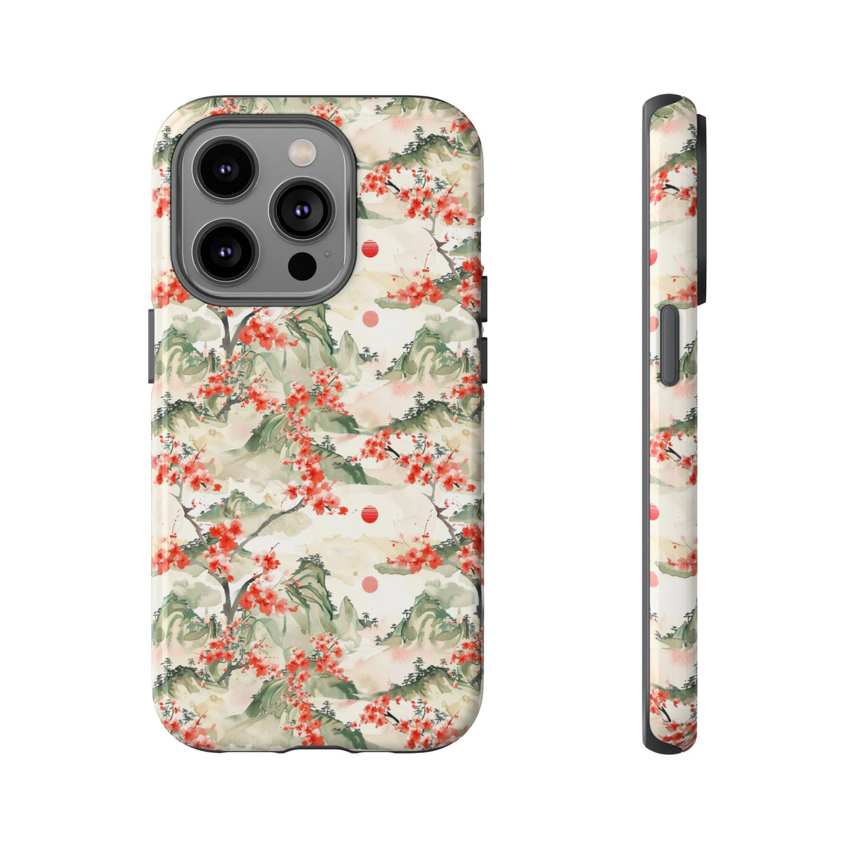 Japanese Pattern Phone Case – Elegant & Timeless Design for Your Phone 089