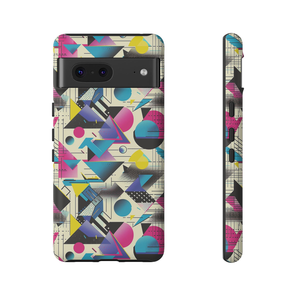 Retro 80s Seamless Phone Case – Vintage Style Meets Modern Protection 202