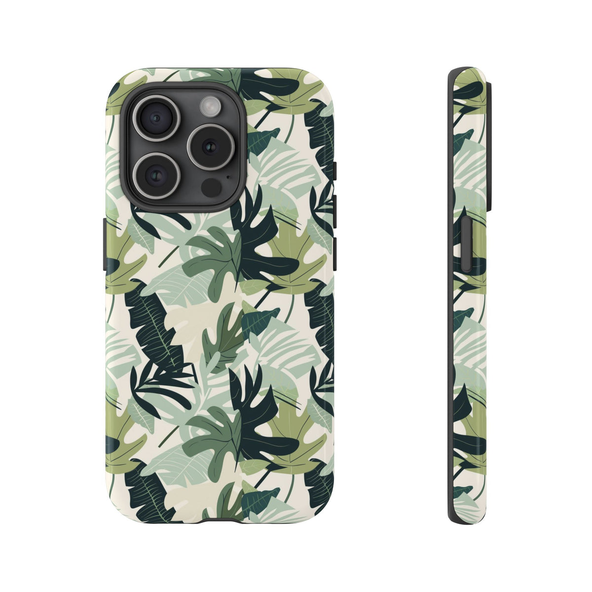 Jungle Pattern Phone Case – Exotic & Lush Design for Your Phone 329