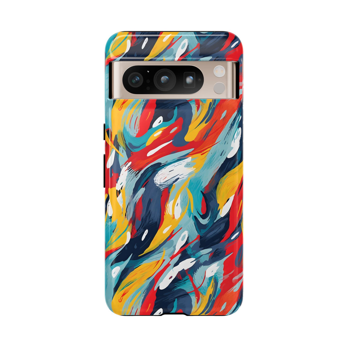 Tough CasesAbstract Painting Design Phone Case – Modern Art-Inspired Phone Cover 8