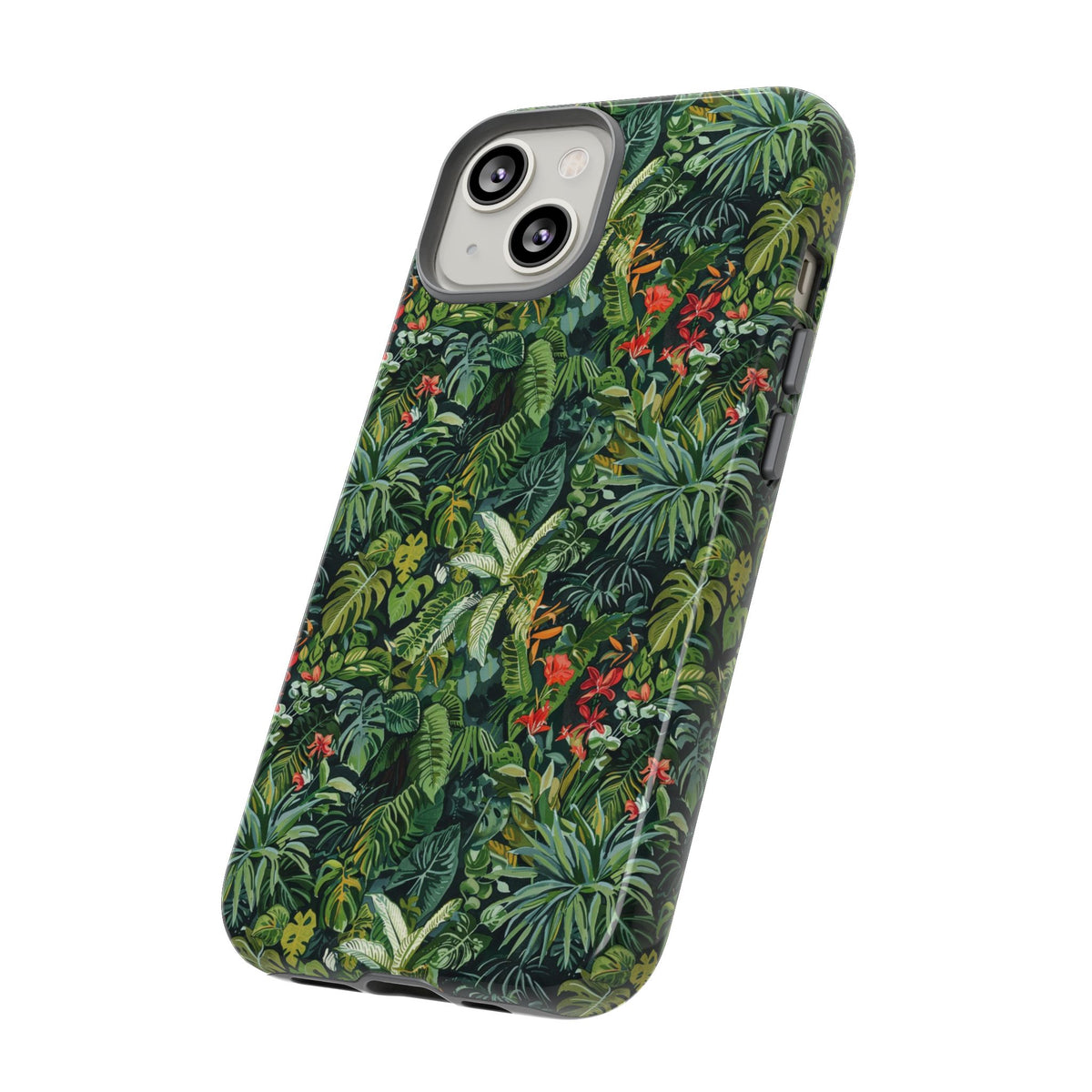 Jungle Pattern Phone Case – Exotic & Lush Design for Your Phone 323