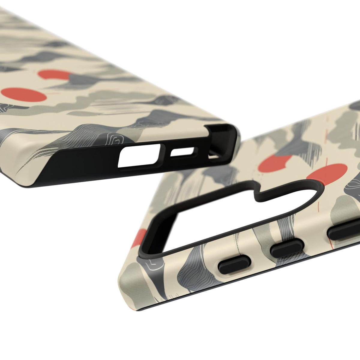 Japanese Pattern Phone Case – Elegant & Timeless Design for Your Phone 048