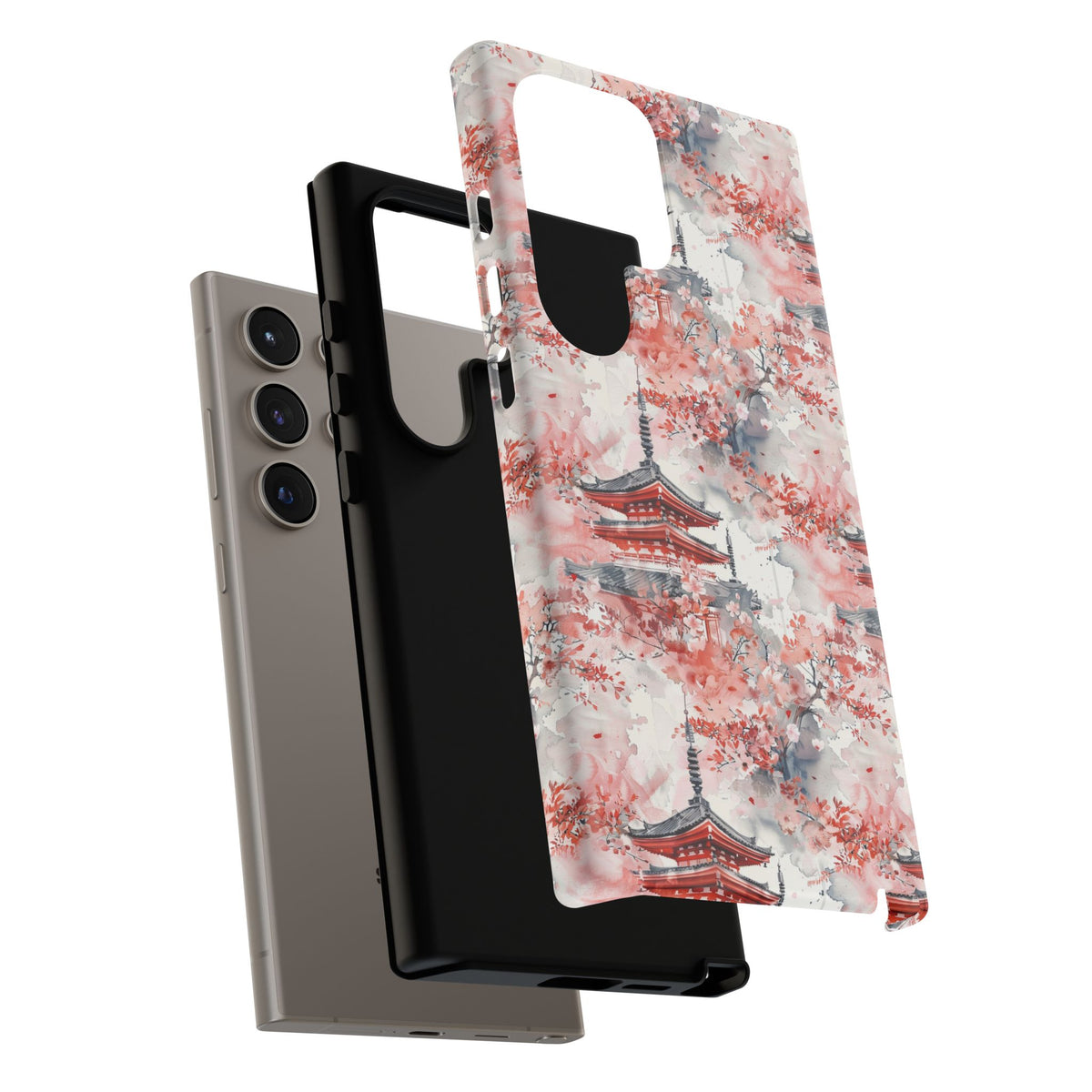 Japanese Pattern Phone Case – Elegant & Timeless Design for Your Phone 117