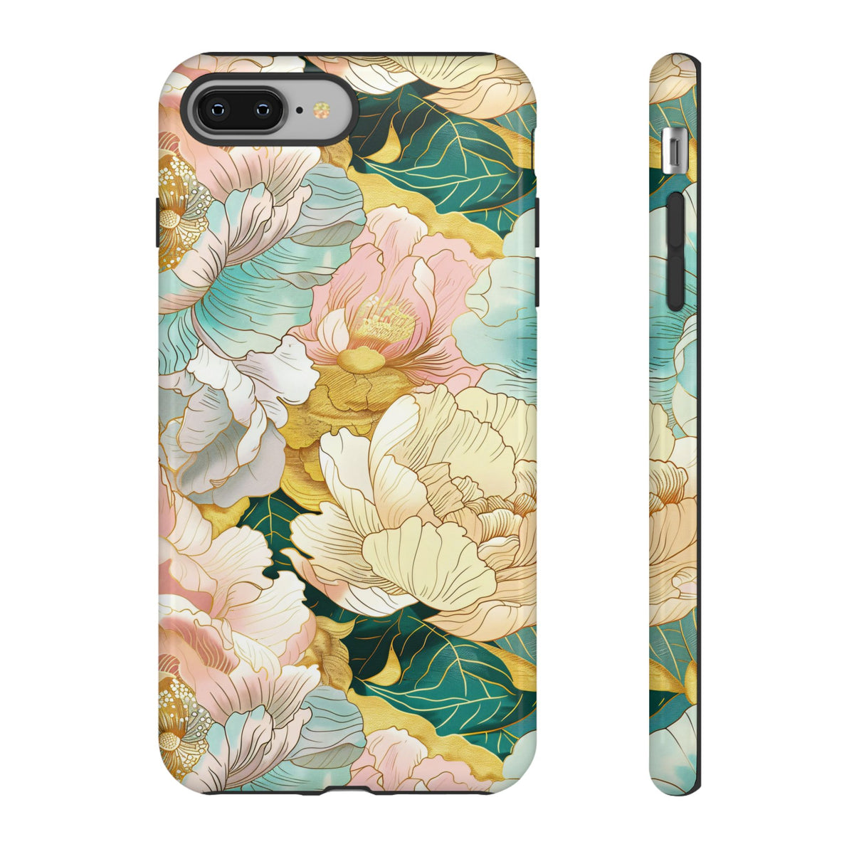 Japanese Blossom Asian Floral Design Phone Case – Elegant Floral Phone Cover