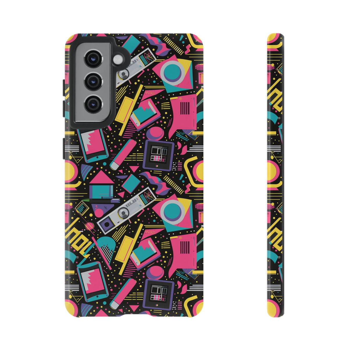 Retro 80s Seamless Phone Case – Vintage Style Meets Modern Protection 192