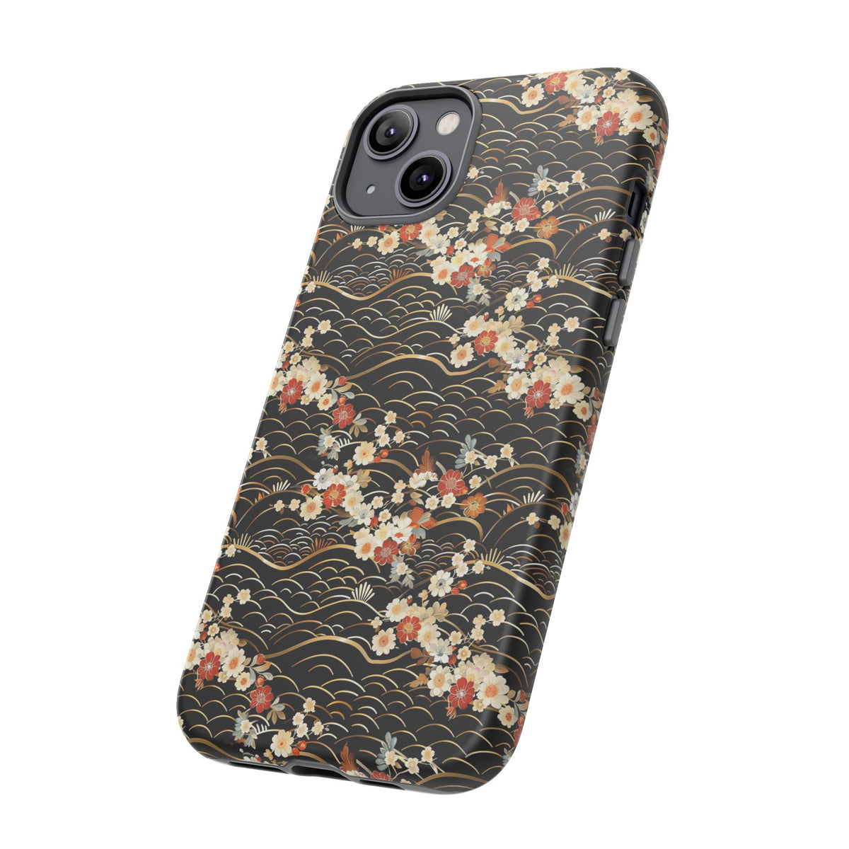 Japanese Pattern Phone Case – Elegant & Timeless Design for Your Phone 097