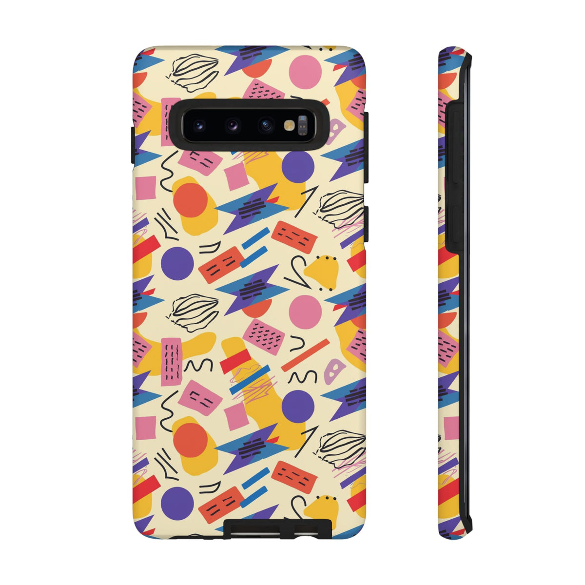 90s Themed Seamless Pattern Phone Case – Embrace Retro Style and Protection 270