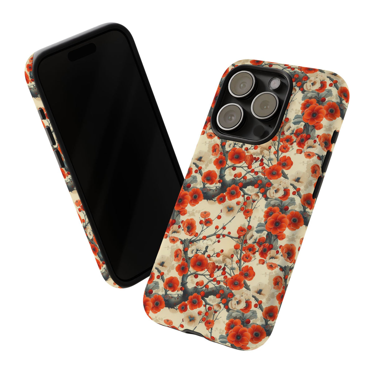 Japanese Pattern Phone Case – Elegant & Timeless Design for Your Phone 084