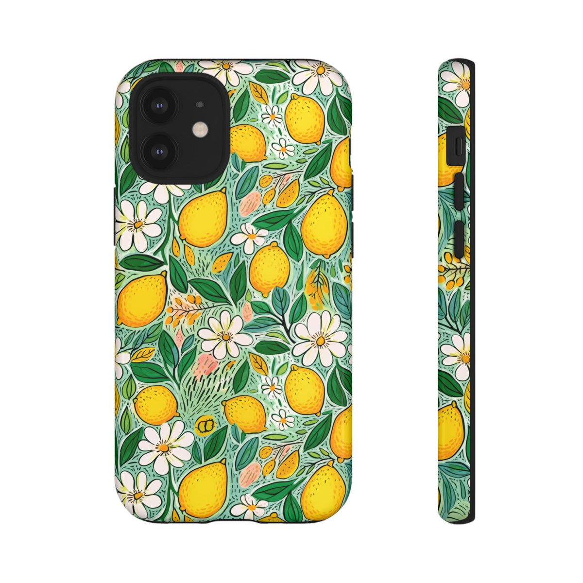 Cute Summer Lemons Phone Case – Refreshing Citrus Design for Your Phone 3