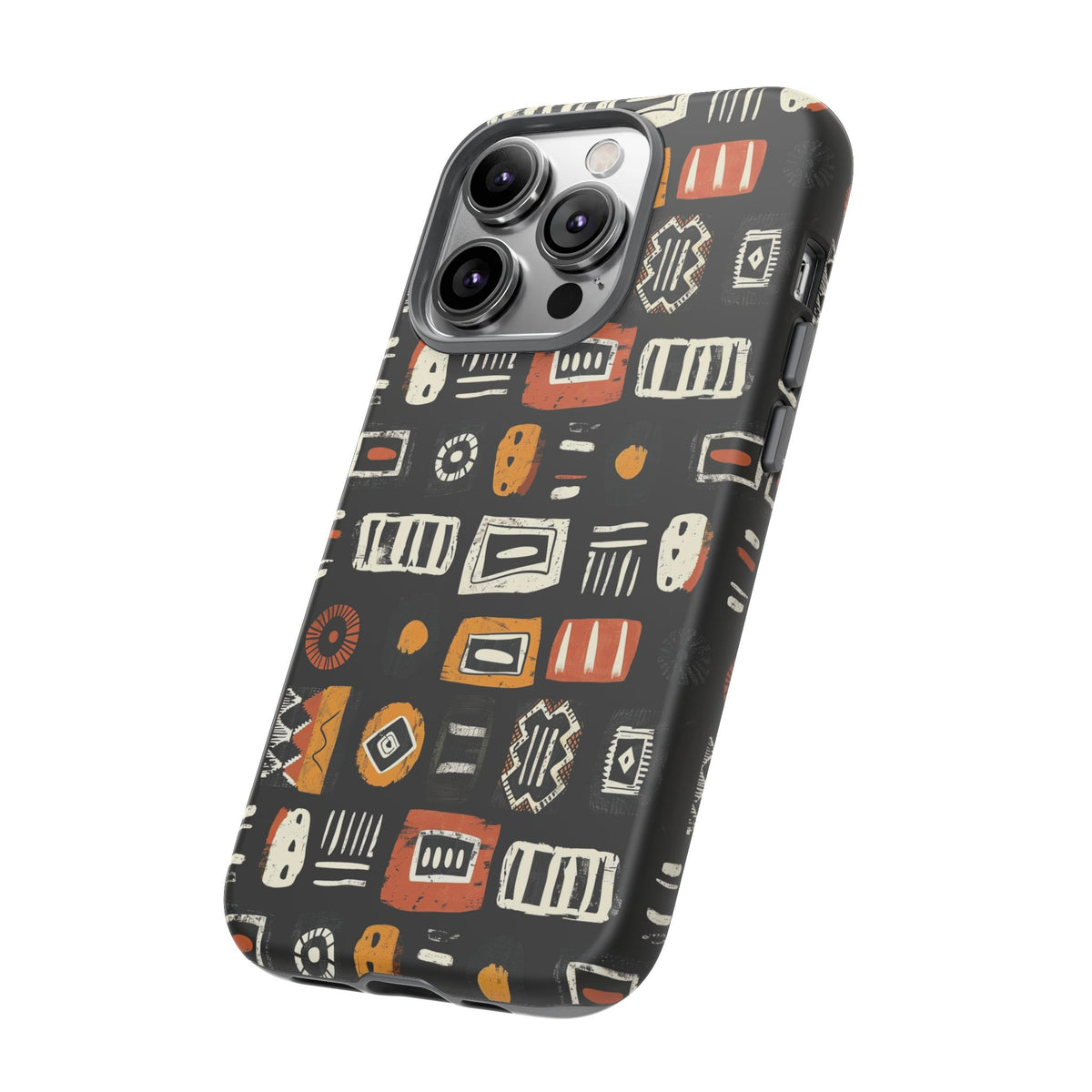 Stylish African Pattern Phone Case – Unique and Vibrant Protection 198