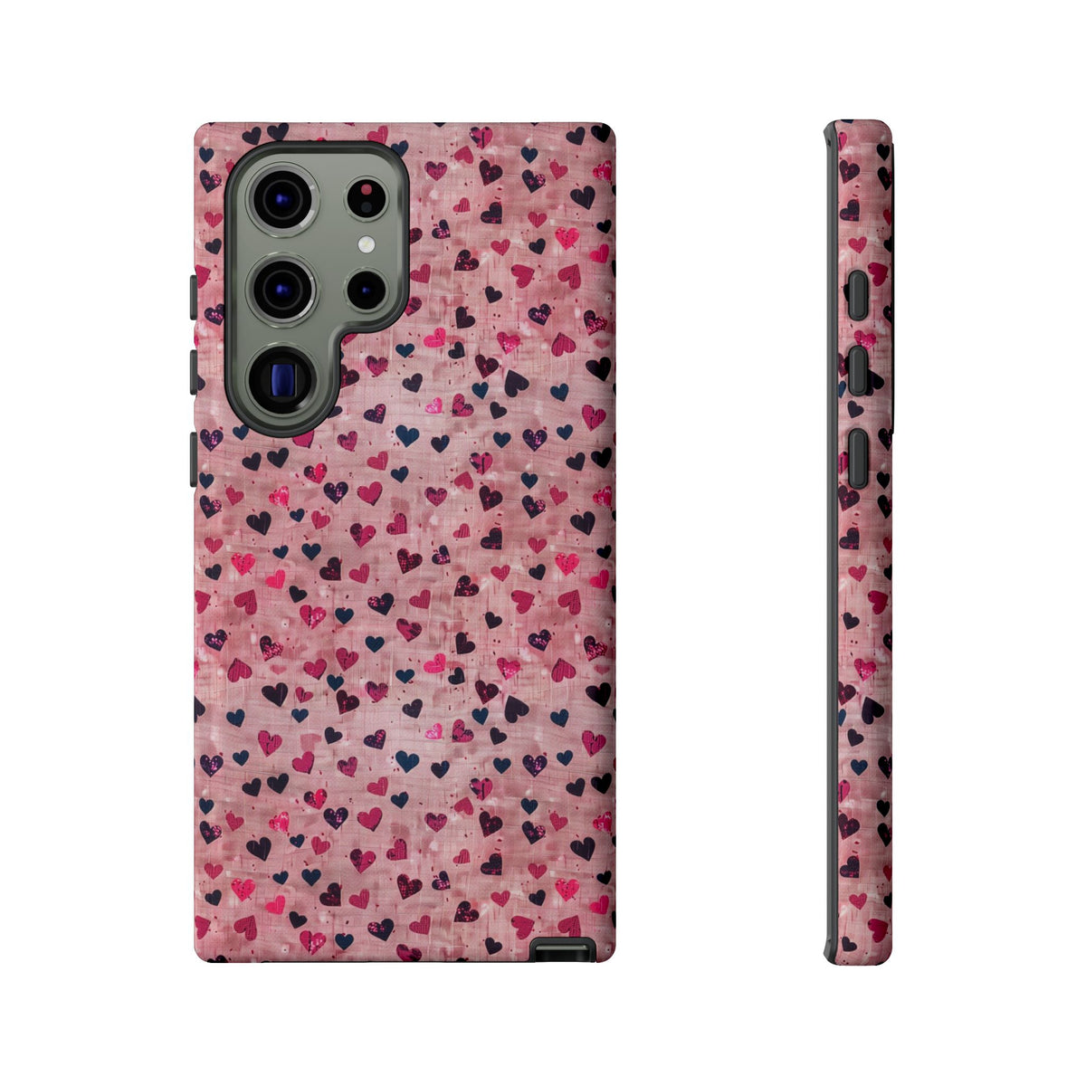 Heart Pattern Phone Case – Stylish & Loving Design for Your Device 229