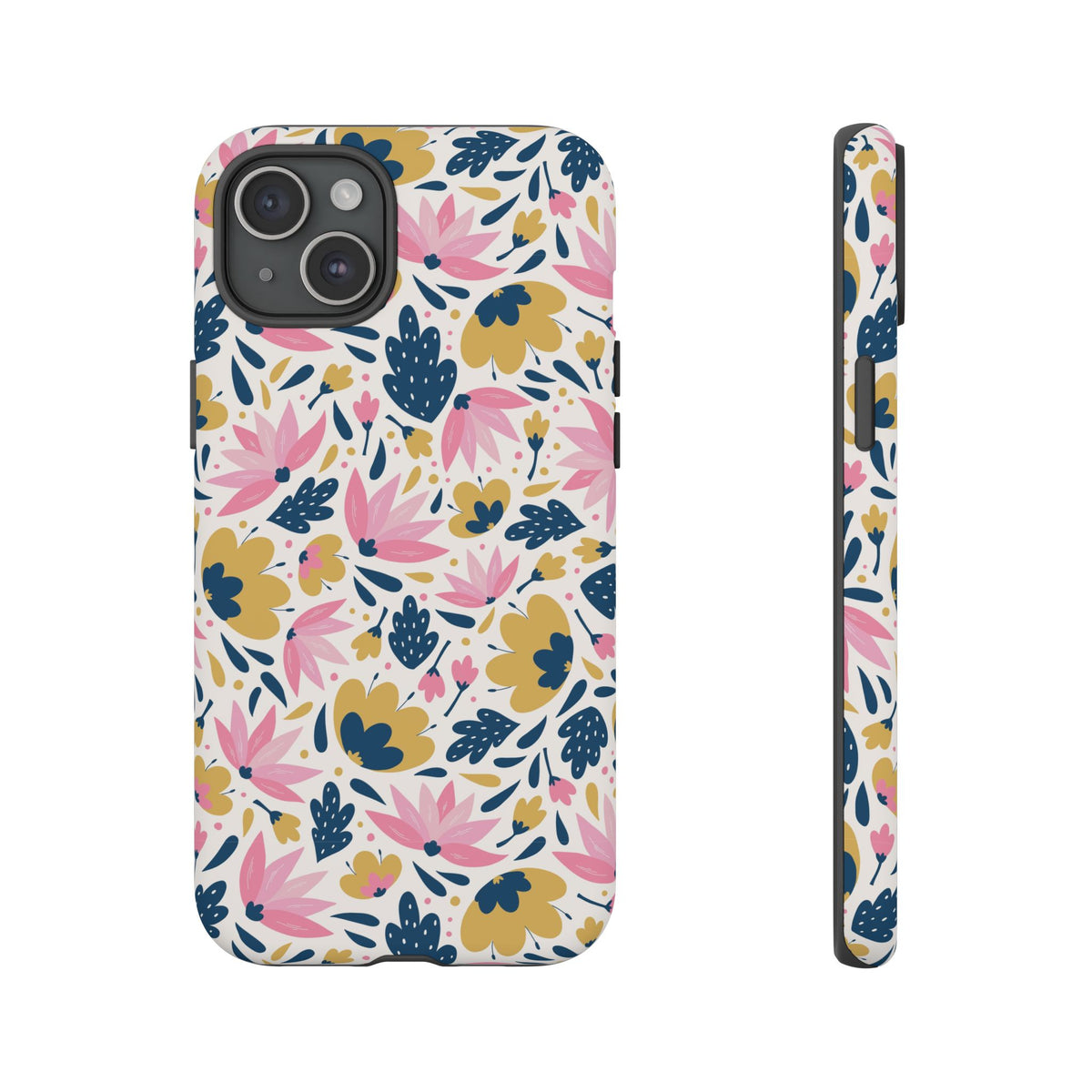 Colorful Little Flower Design Phone Case – Bright and Cheerful Floral Phone Cover 3