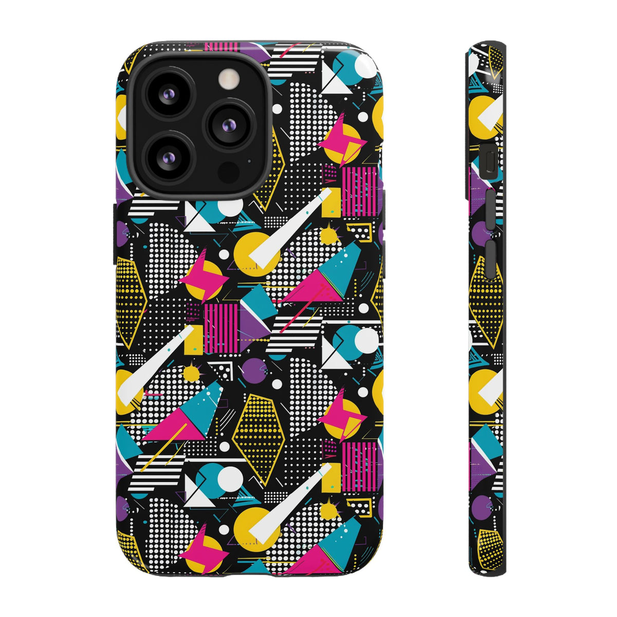 Retro 80s Seamless Phone Case – Vintage Style Meets Modern Protection 173