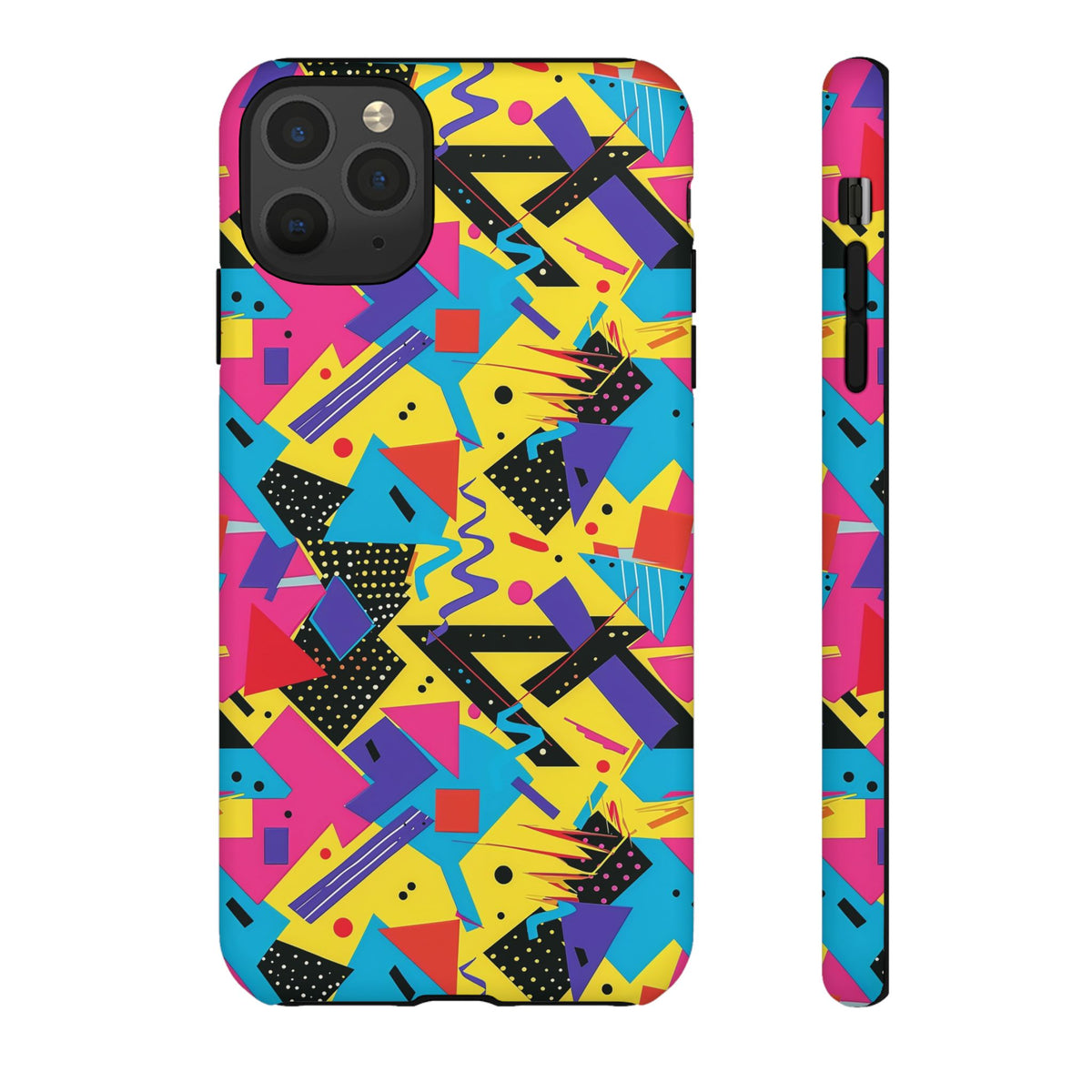 90s Themed Seamless Pattern Phone Case – Embrace Retro Style and Protection 223