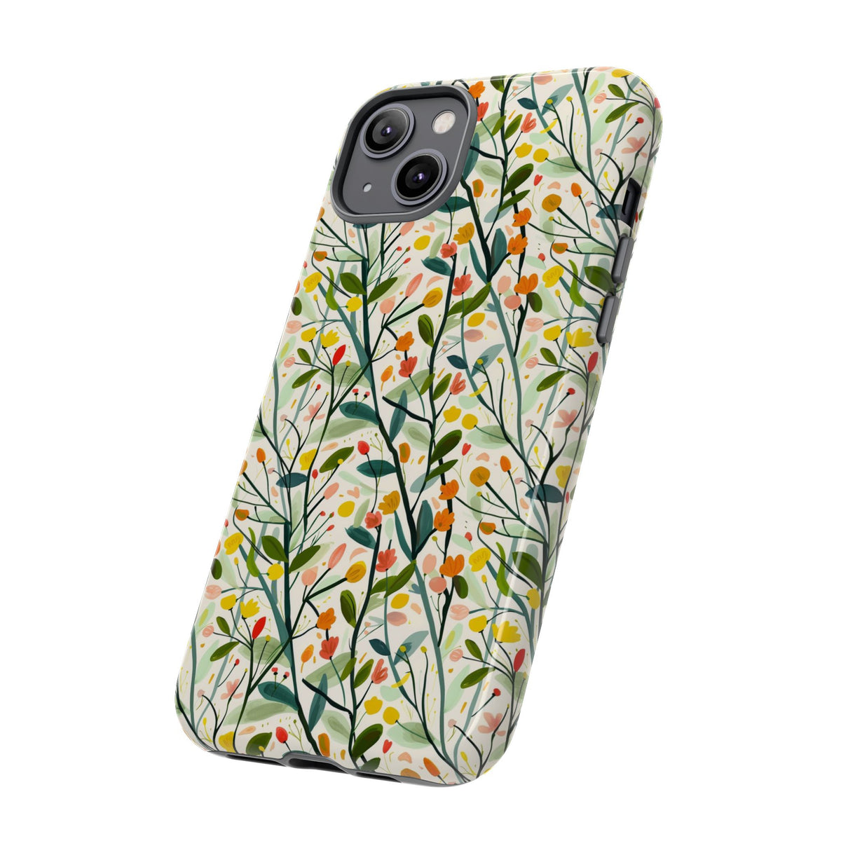 Spring Pattern Phone Case – Fresh & Vibrant Design for Your Phone 598