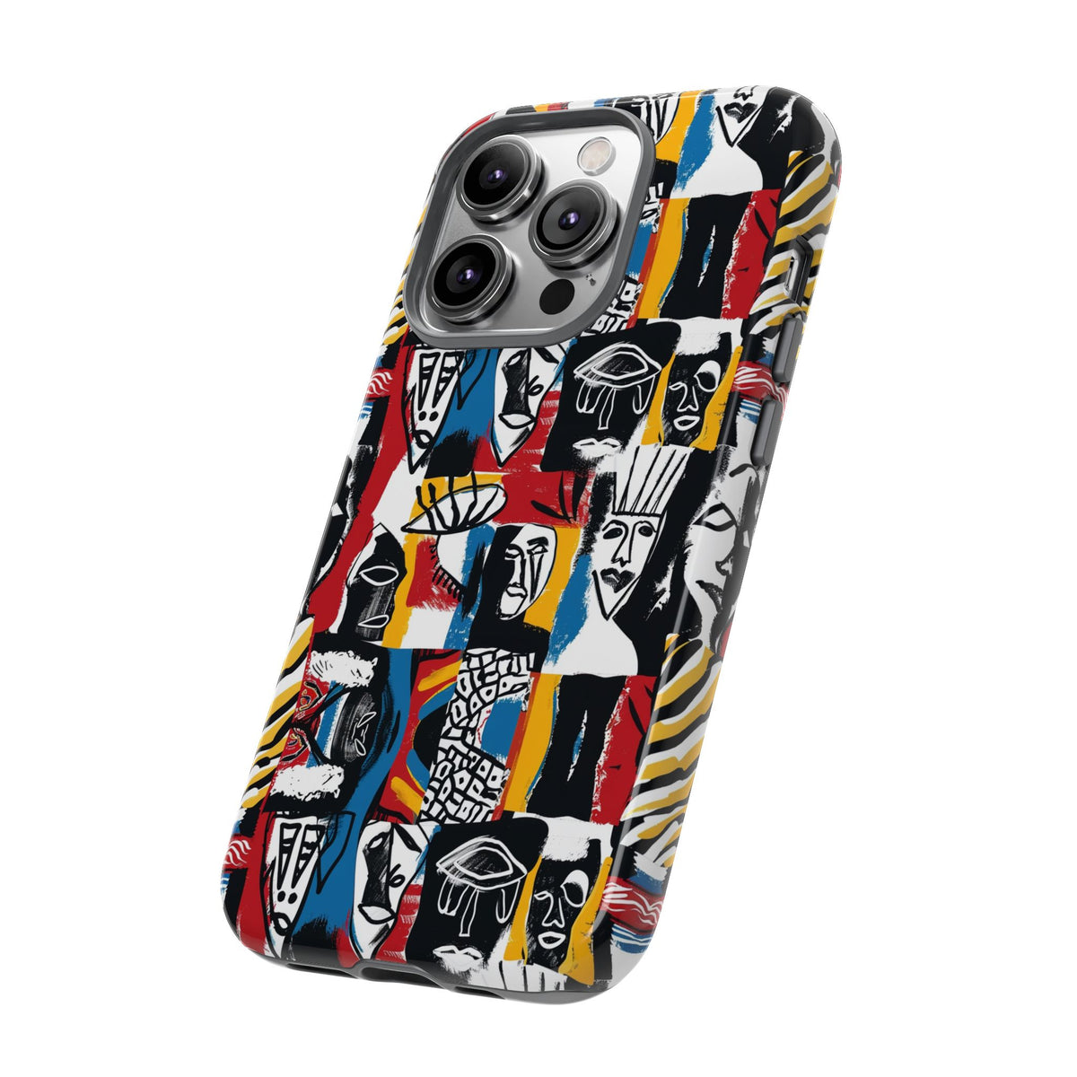 Stylish African Pattern Phone Case – Unique and Vibrant Protection 105