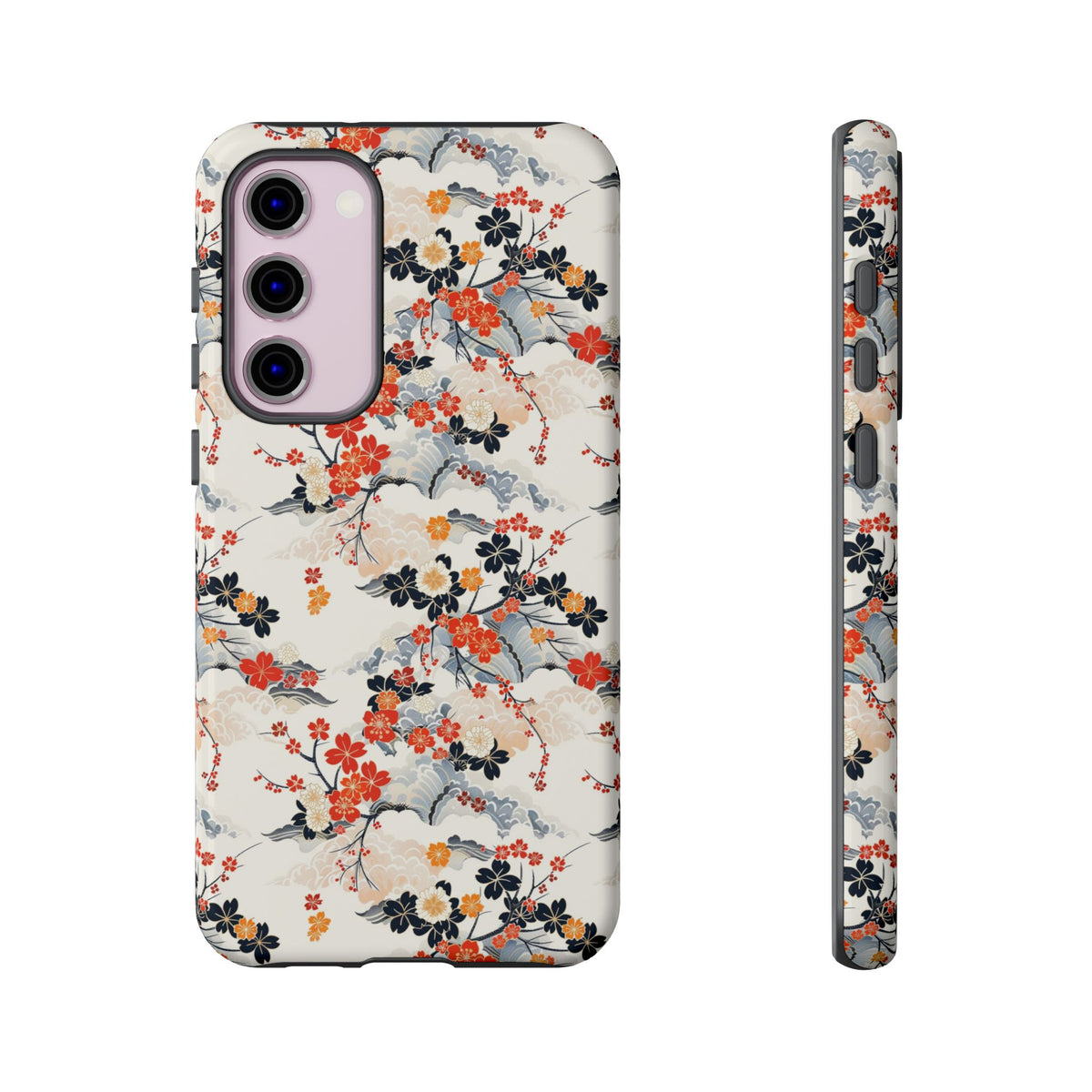 Japanese Pattern Phone Case – Elegant & Timeless Design for Your Phone 302