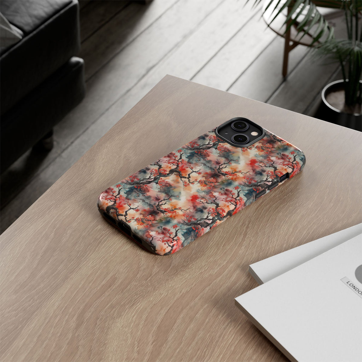 Japanese Pattern Phone Case – Elegant & Timeless Design for Your Phone 020