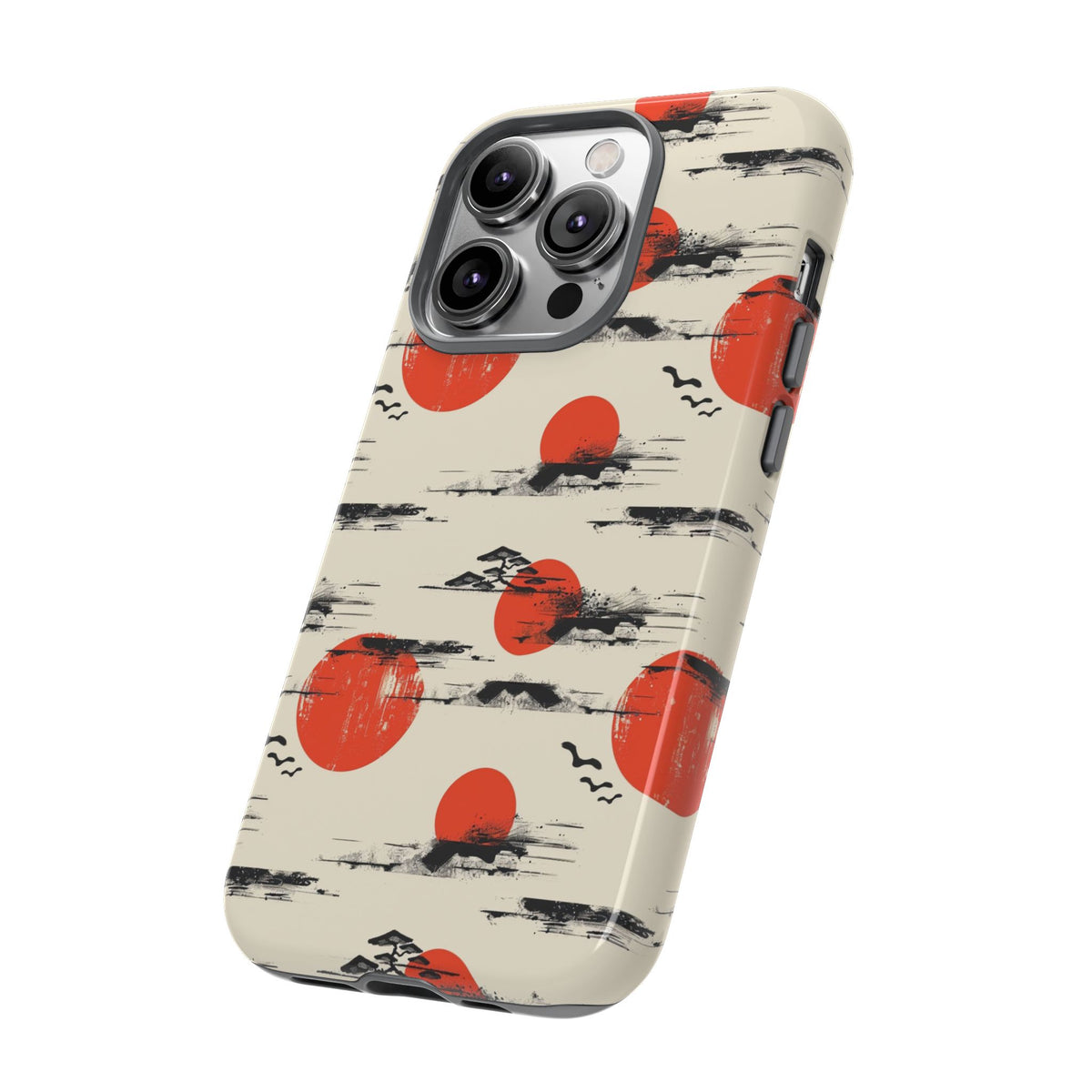 Japanese Pattern Phone Case – Elegant & Timeless Design for Your Phone 077