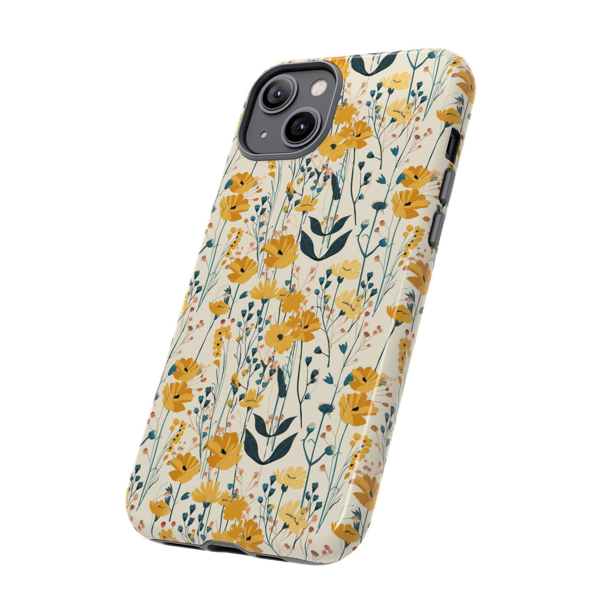 Spring Pattern Phone Case – Fresh & Vibrant Design for Your Phone 411