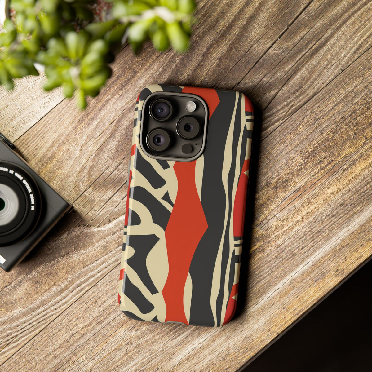 Stylish African Pattern Phone Case – Unique and Vibrant Protection 169