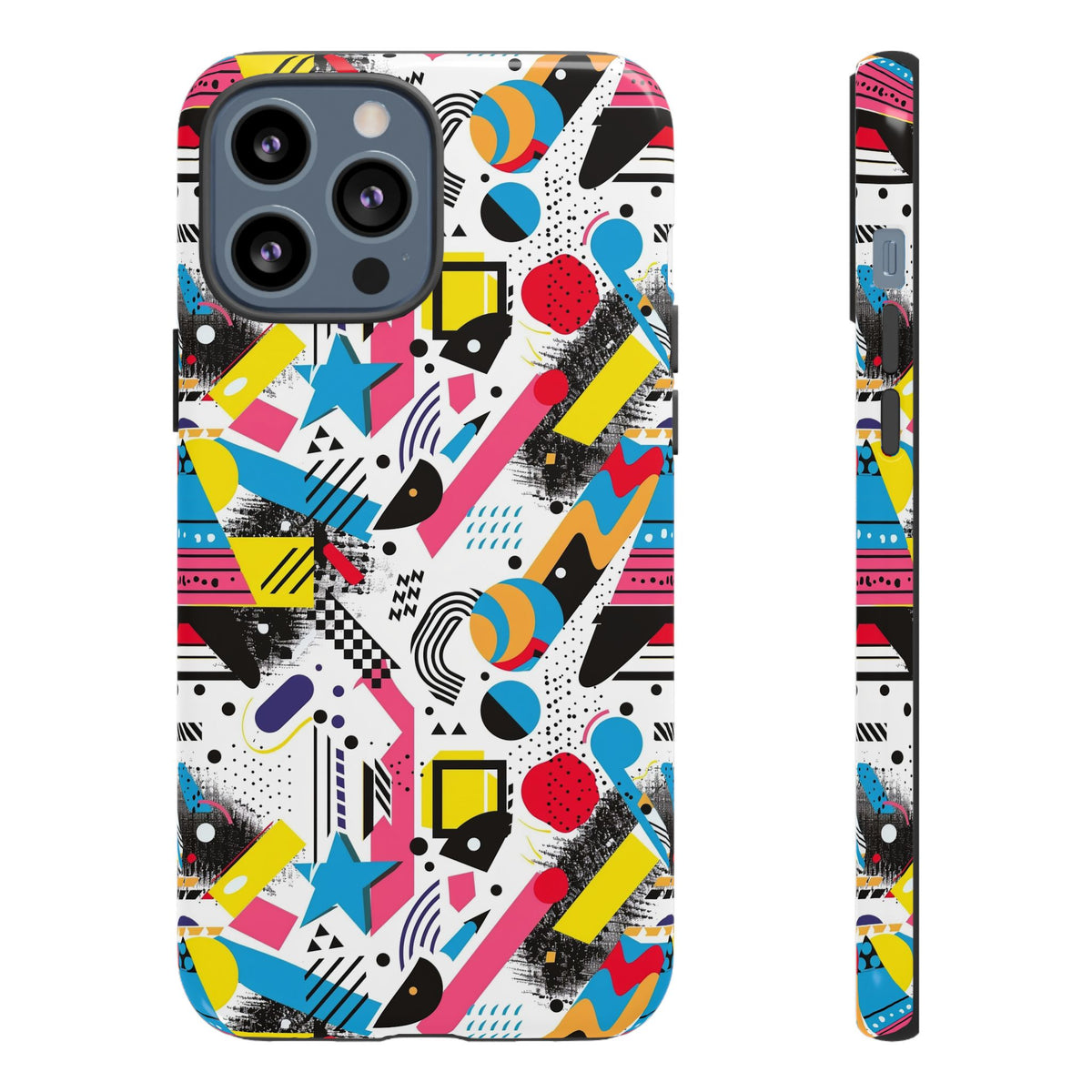 Retro 80s Seamless Phone Case – Vintage Style Meets Modern Protection 094