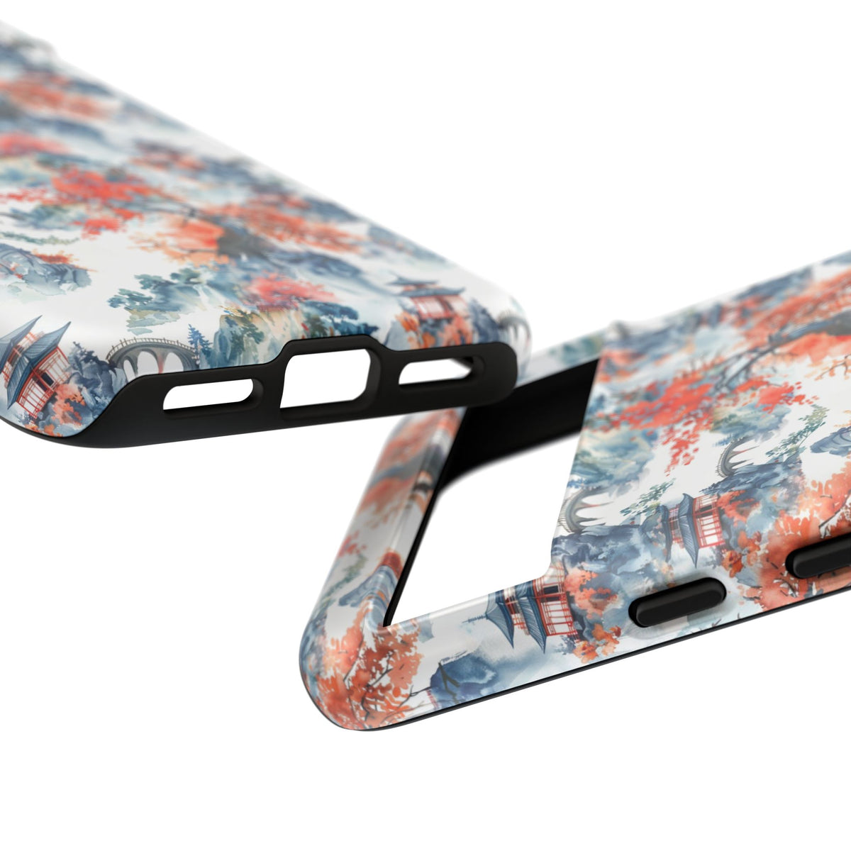 Japanese Pattern Phone Case – Elegant & Timeless Design for Your Phone 043