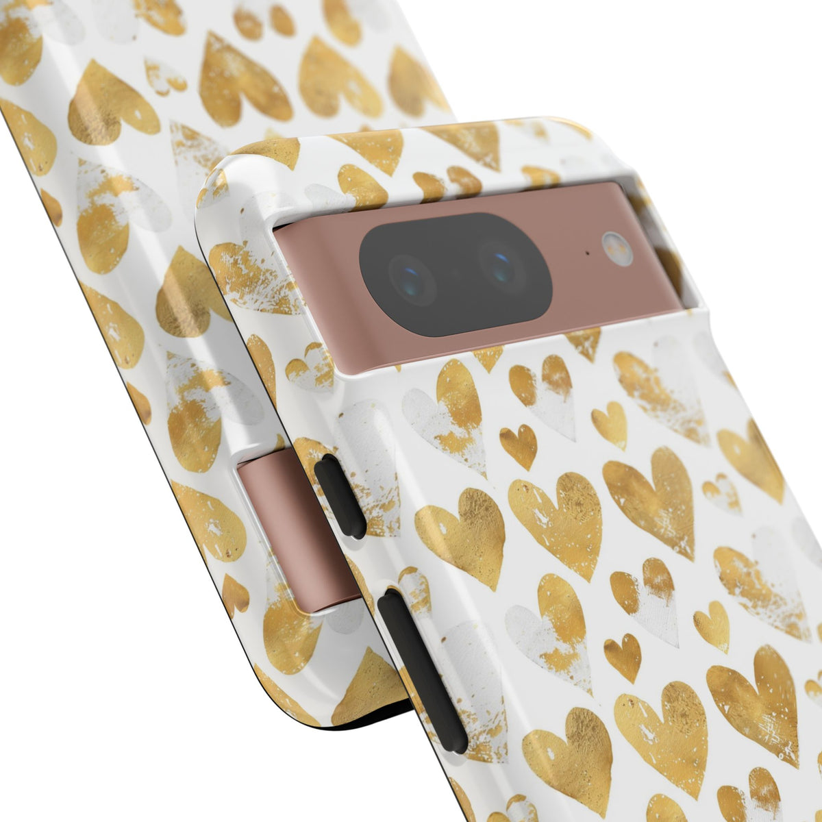 Heart Pattern Phone Case – Stylish & Loving Design for Your Device 230