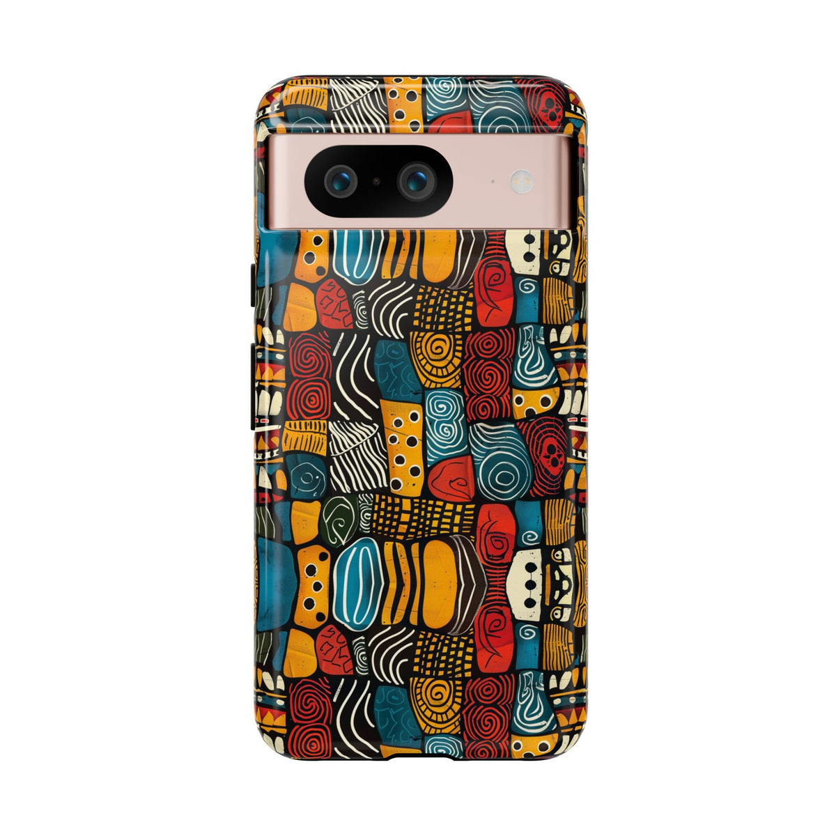 Stylish African Pattern Phone Case – Unique and Vibrant Protection 159