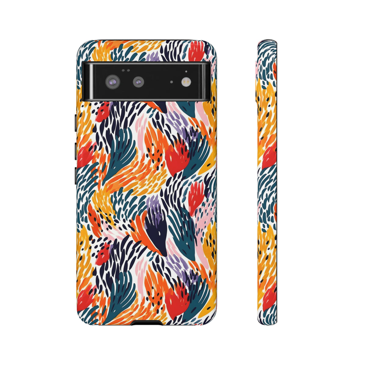 Abstract Painting Design Phone Case – Modern Art-Inspired Phone Cover