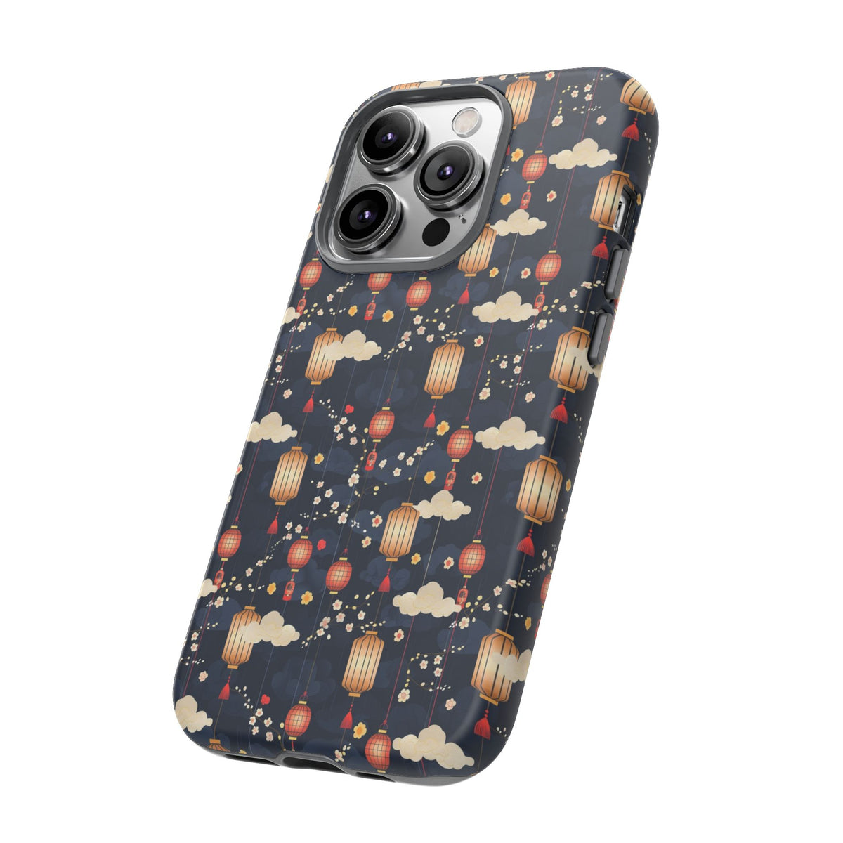 Japanese Pattern Phone Case – Elegant & Timeless Design for Your Phone 470