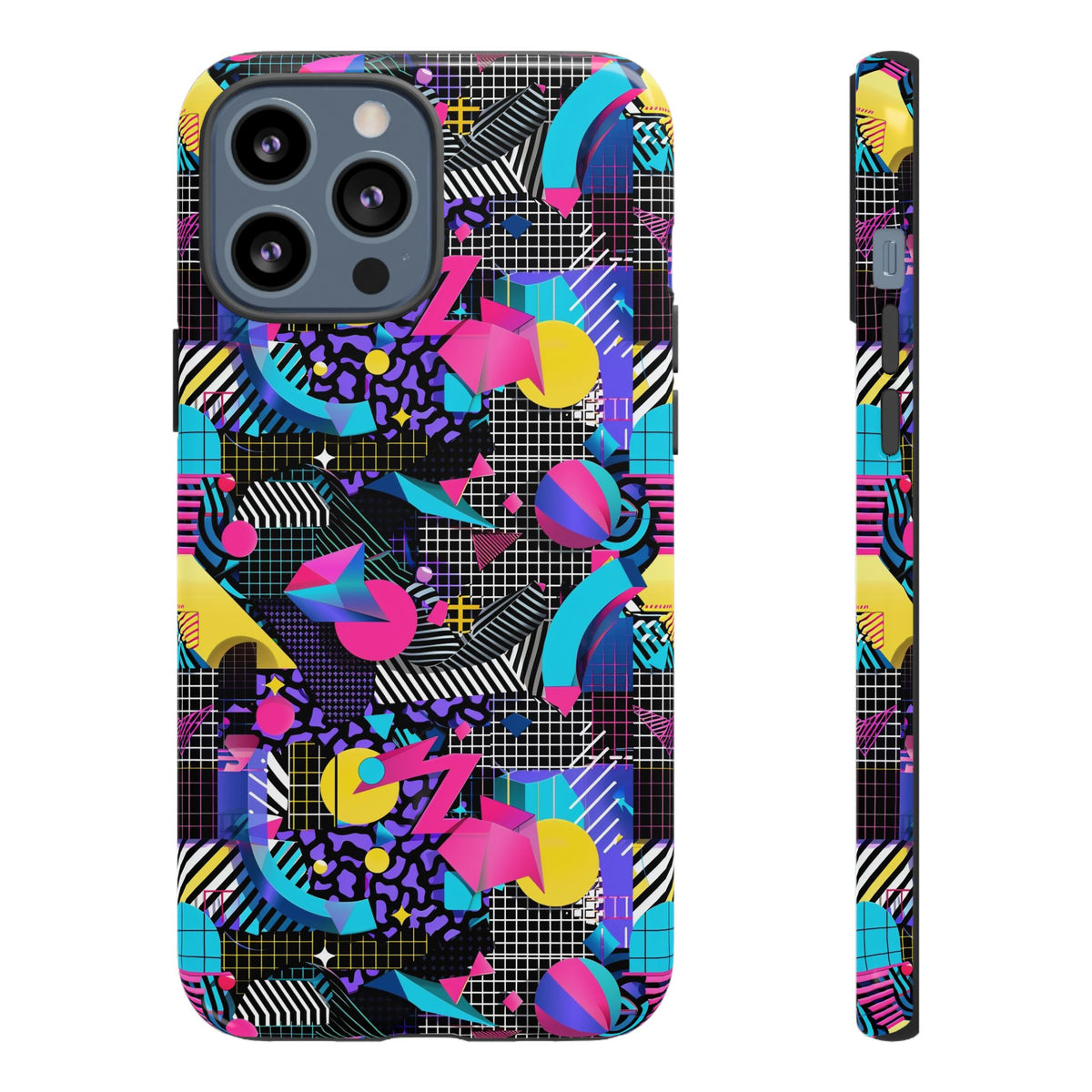 Retro 80s Seamless Phone Case – Vintage Style Meets Modern Protection 175