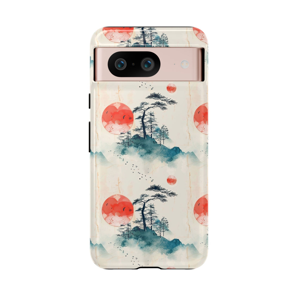 Japanese Pattern Phone Case – Elegant & Timeless Design for Your Phone 055