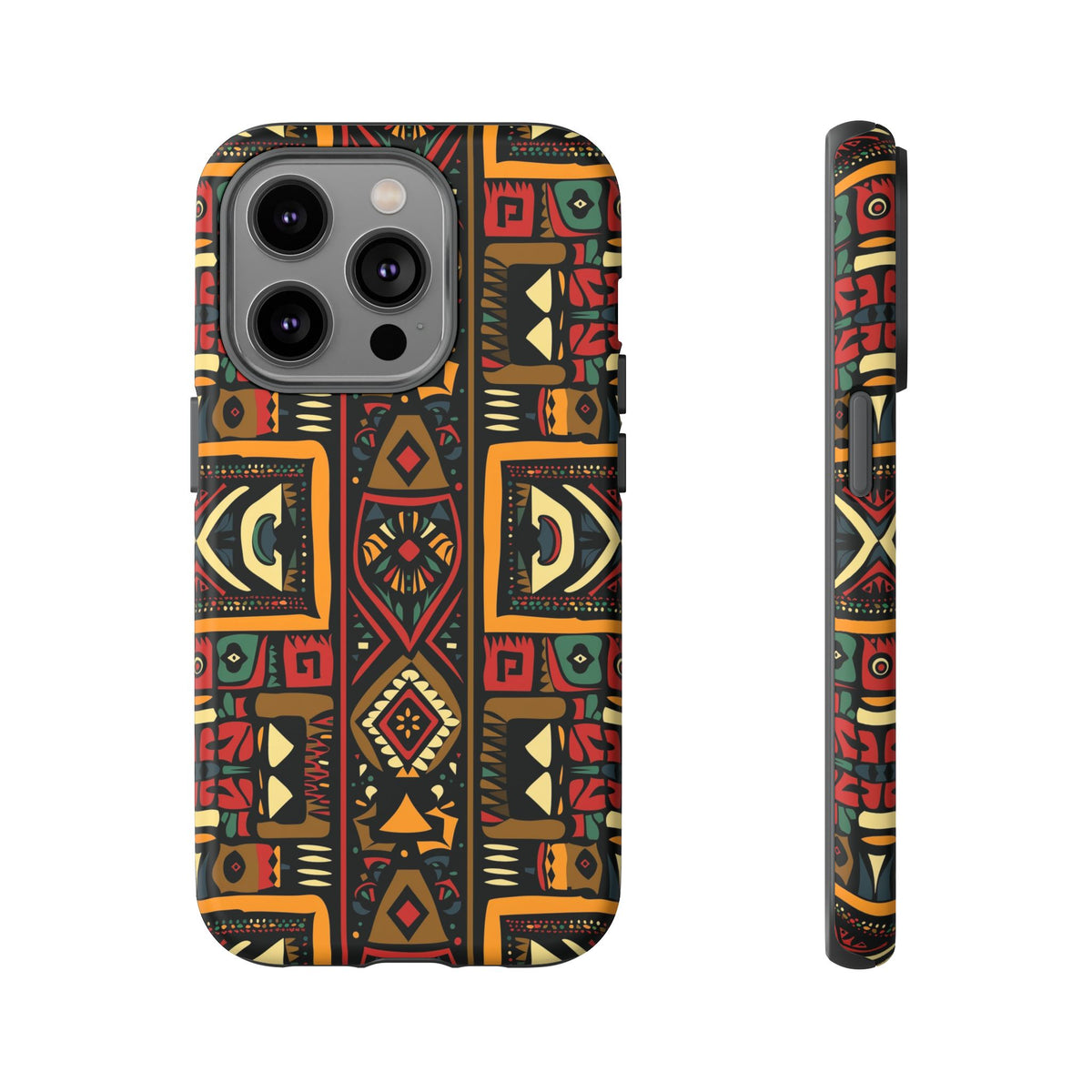 Stylish African Pattern Phone Case – Unique and Vibrant Protection 164