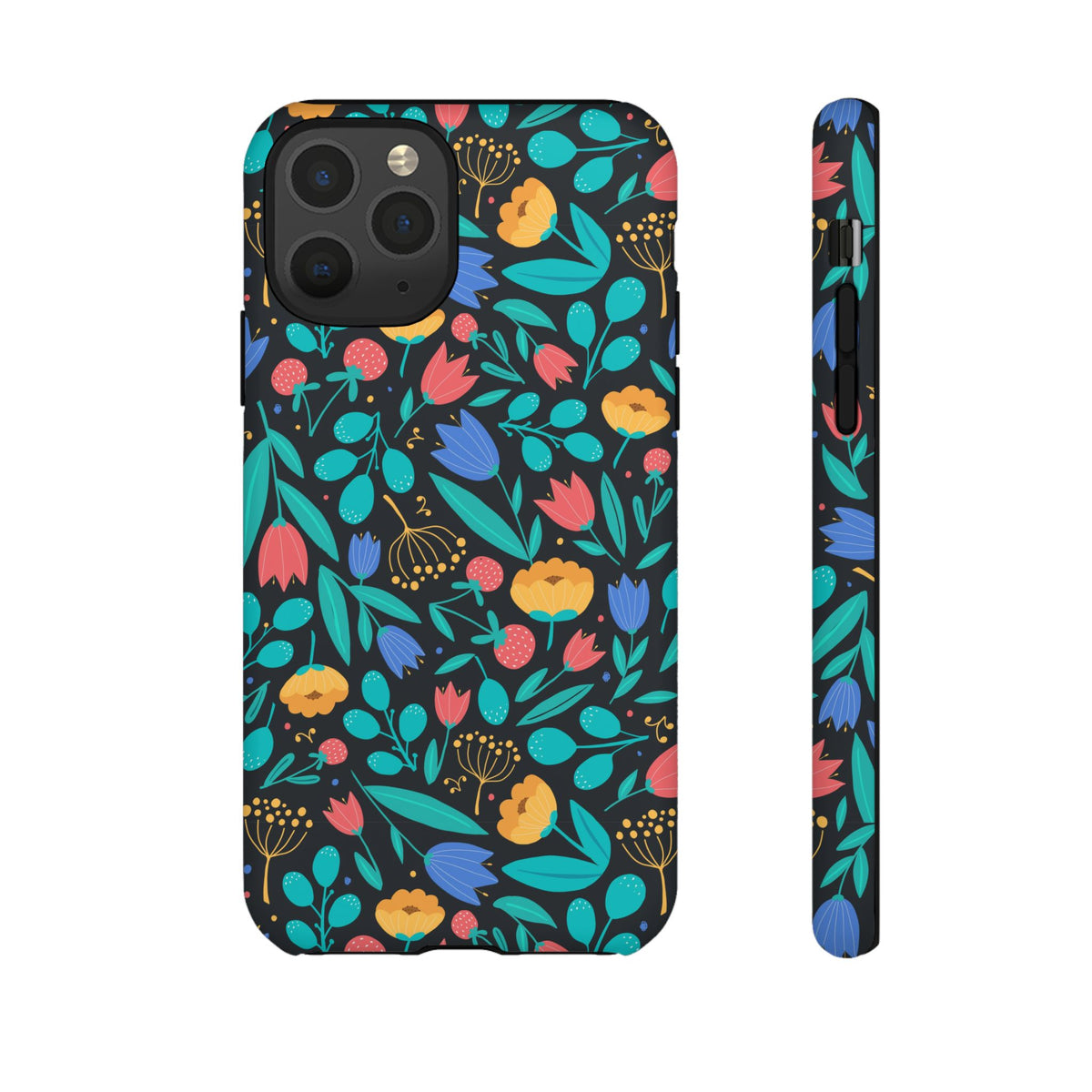 Colorful Little Flower Design Phone Case – Bright and Cheerful Floral Phone Cover