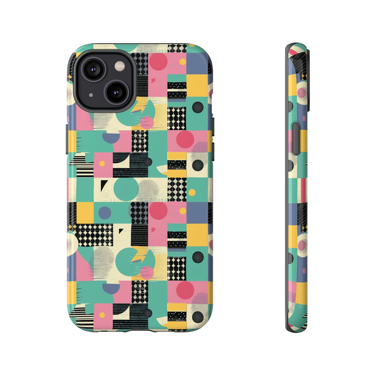 Retro 80s Seamless Phone Case – Vintage Style Meets Modern Protection 289