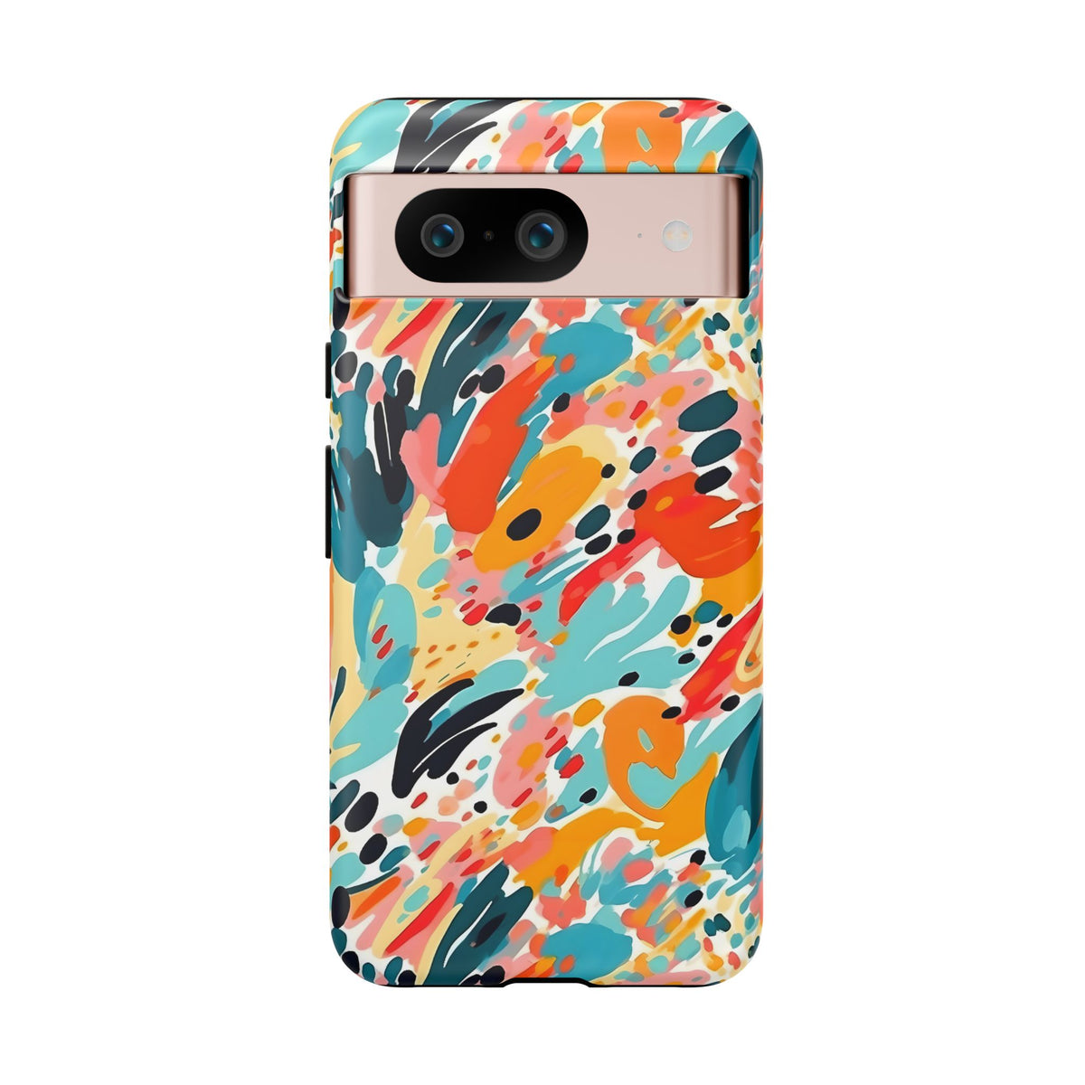 Abstract Painting Design Phone Case – Modern Art-Inspired Phone Cover 7