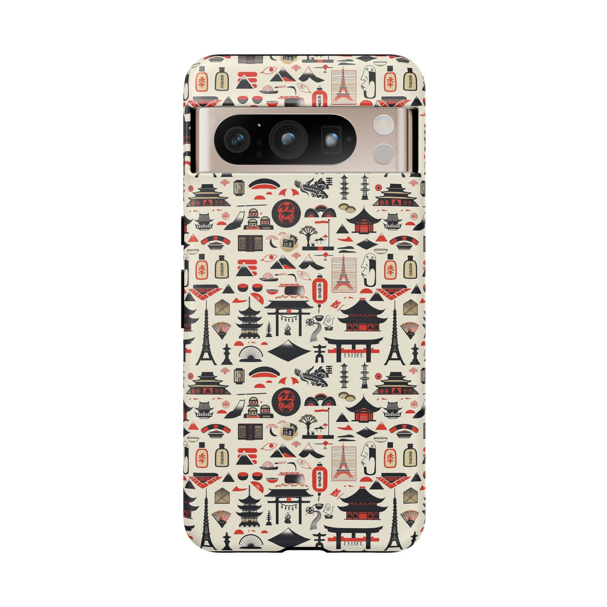 Japanese Pattern Phone Case – Elegant & Timeless Design for Your Phone 010
