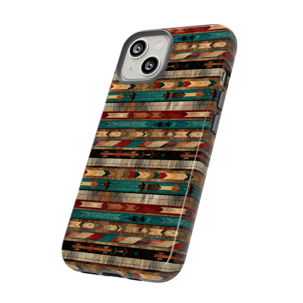 Vintage Western Seamless Design Phone Case – Classic and Timeless Western Style 2