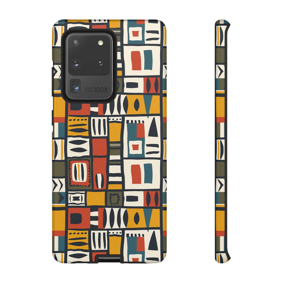 Stylish African Pattern Phone Case – Unique and Vibrant Protection 013