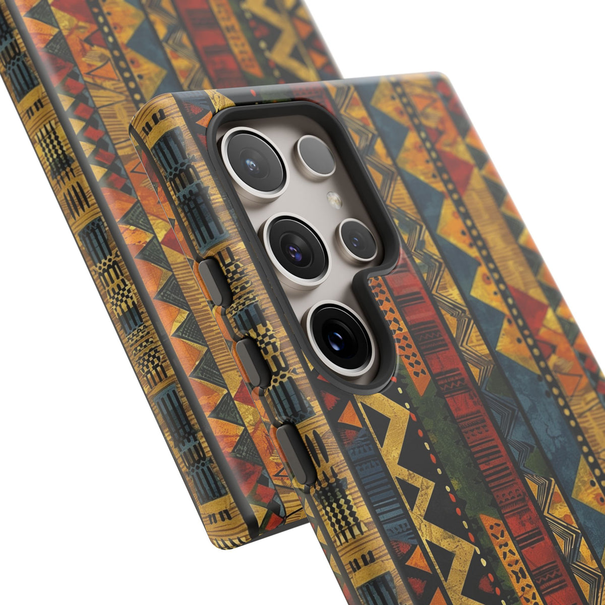 Stylish African Pattern Phone Case – Unique and Vibrant Protection 166