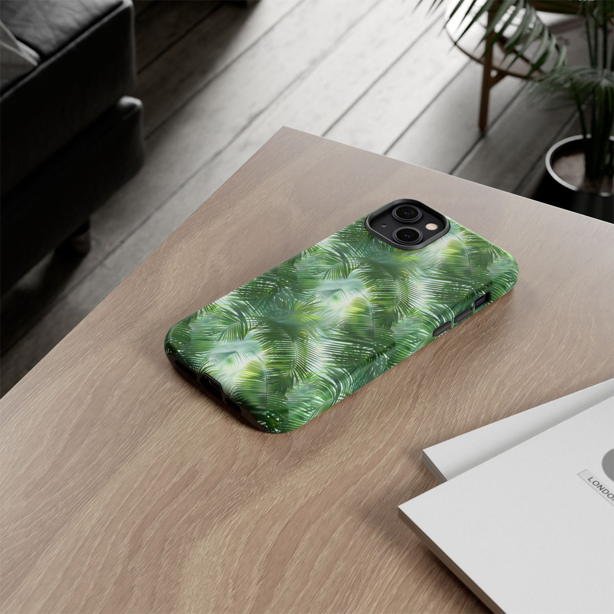 Jungle Pattern Phone Case – Exotic & Lush Design for Your Phone 344