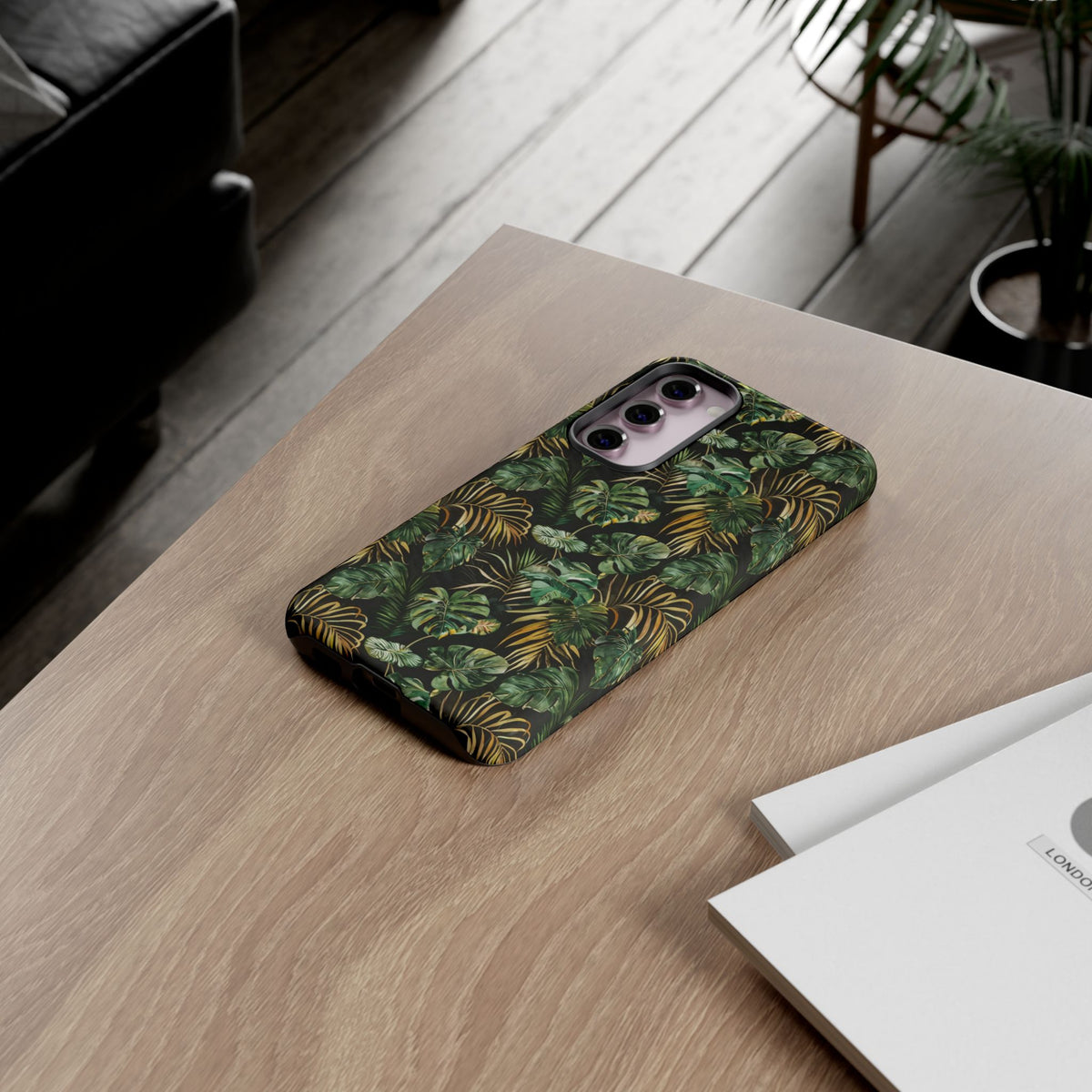 Jungle Pattern Phone Case – Exotic & Lush Design for Your Phone 334